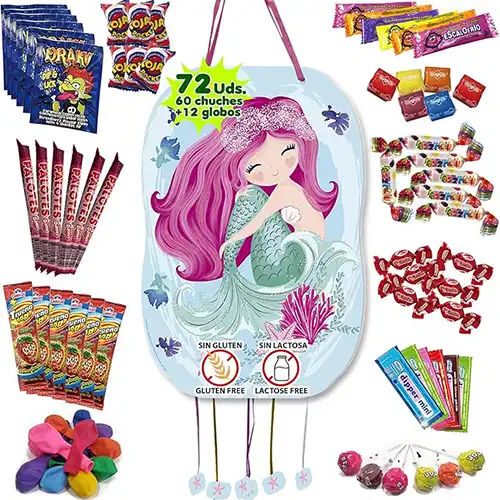 Piñatas de Sirena para Niñas