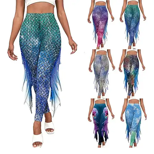 leggings de sirena