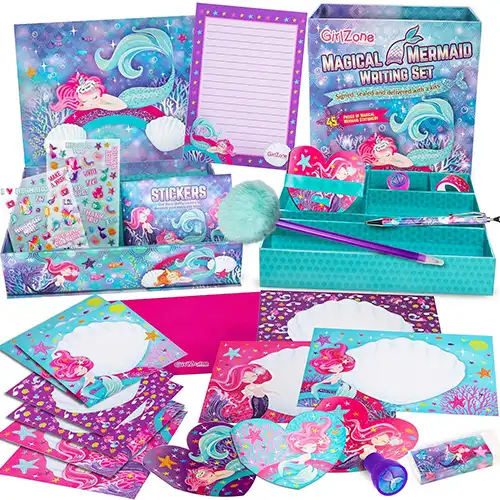 papelería de sirena para niñas